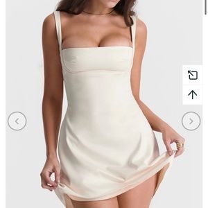 Sthcute Backless Charmaine Romantic mini Dress